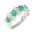 PT エメラルド リング 0.57CT