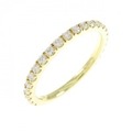 【新品】K18YG ダイヤモンド リング 0.36CT