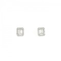 【新品】PT ダイヤモンド ピアス 0.44CT