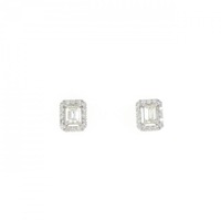 【新品】PT ダイヤモンド ピアス 0.44CT
