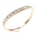 K18PG ダイヤモンド リング 0.23CT