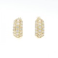 K18YG ダイヤモンド ピアス 0.32CT