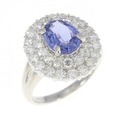 PT サファイヤ リング 1.67CT