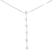 LINE ダイヤモンド ネックレス 0.50CT