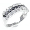 K18WG ダイヤモンド リング 0.38CT