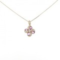 K18YG サファイヤ ネックレス 1.65CT