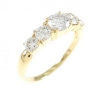 K18YG ダイヤモンド リング 1.00CT