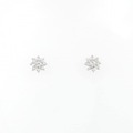 K18WG ダイヤモンド ピアス 0.30CT