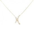 K18YG ダイヤモンド ネックレス 0.40CT