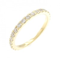 K18YG フルエタニティ ダイヤモンド リング 0.60CT