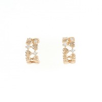 タサキ ダイヤモンド ピアス 0.08CT