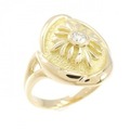 K18YG ダイヤモンド リング 0.08CT