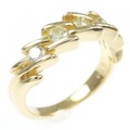 K18YG ダイヤモンド リング 0.50CT