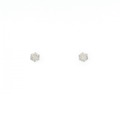 PT ソリティア ダイヤモンド ピアス 0.50CT