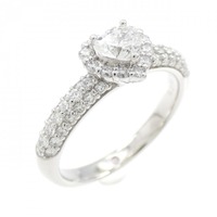 ポンテヴェキオ ハート リング 0.290CT