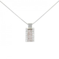 PT ピンクダイヤモンド ネックレス 0.17CT