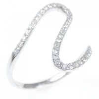 750WG ダイヤモンド リング 0.47CT