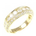 K18YG ダイヤモンド リング 1.56CT