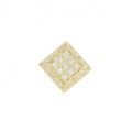 【新品】K18YG ダイヤモンド ペンダント 0.21CT