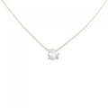 K18PG ダイヤモンド ネックレス 1.097CT