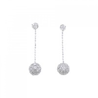 PT/750WG 2WAY ダイヤモンド ピアス 1.20CT