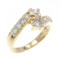 K18YG ダイヤモンド リング 0.51CT