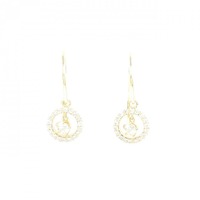 フェスタリア ダイヤモンド ピアス 0.366CT