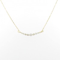18KTYG ダイヤモンド ネックレス 0.30CT