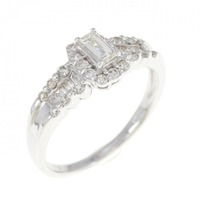 K18WG ダイヤモンド リング 0.193CT