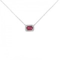 【リメイク】PT ルビー ネックレス 1.11CT ビルマ産