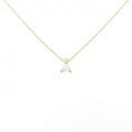 K18YG ダイヤモンド ネックレス 0.11CT