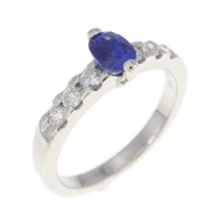 PT サファイヤ リング 0.60CT