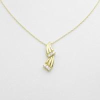 K18YG ダイヤモンドネックレス40％引き