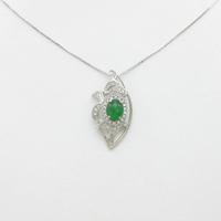 K18WG ヒスイネックレス30％引き