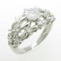 プラチナダイヤモンドリング 0．435ct・E・SI1・GOOD