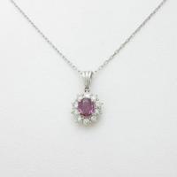 PT ピンクサファイヤネックレス30％引き