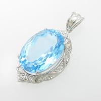 PT ブルートパーズペンダント