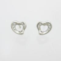 ティファニー オープンハート ミニ ピアス20％引き