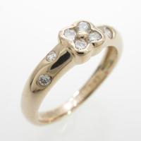 ポンテヴェキオ フラワー ダイヤモンドリング