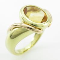 K18YG／K18PG シトリンリング