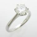 【リメイク】プラチナダイヤモンドリング 1．002ct・H・SI1・GOOD20％引き
