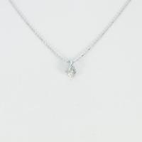 K18WG ダイヤモンドネックレス20％引き
