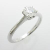 【リメイク】プラチナダイヤモンドリング 0．414ct・D・VS2・GOOD