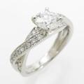 【リメイク】プラチナダイヤモンドリング 1．013ct・D・VS1・GOOD