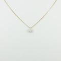 【リメイク】K18YG ダイヤモンドネックレス 0．378ct・I・VS2・VERYGOOD