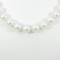 【新品】シルバークラスプ シロチョウパールネックレス