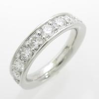 【新品】プラチナダイヤモンドリング 1．001ct・F・SI1?2・VERYGOOD20％引き