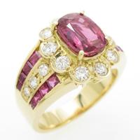 K18YG ルビーリング20％引き