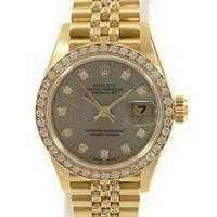 ロレックス 69138G・5． デイトジャスト YG 自動巻