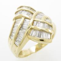 K18YG ダイヤモンドリング10％引き